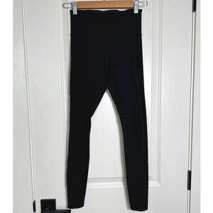 Lorna Jane Black High Waist Active Full Length Leggings‎ Women's Size S